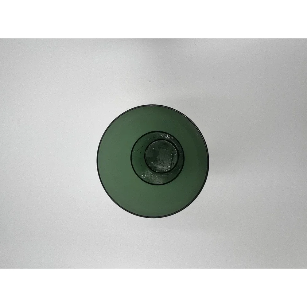 Ikea Flared Acrylic Tumblers Sola Stacking Cups SET 6 Smoke Green Deco Modern‎